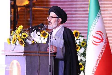 افتتاح بارگاه شمس تبریزی با حضور وزیر میراث فرهنگی در خوی(2)