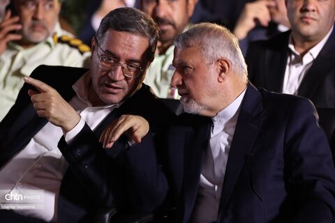 افتتاح بارگاه شمس تبریزی با حضور وزیر میراث فرهنگی در خوی(2)