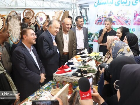 افتتاح نمایشگاه و نکوداشت روز کرج که در تالار شهیدان نژادفلاح
