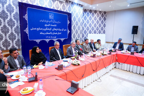 نشست خبری سرپرست میراث‌فرهنگی همدان با اصحاب رسانه