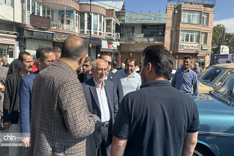 الی تور «از زادگاه تا بارگاه شمس تبریزی» وهمایش خودروهای تاریخی و کلاسیک در خوی