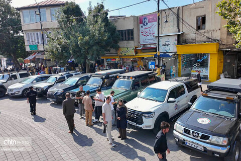 الی تور «از زادگاه تا بارگاه شمس تبریزی» وهمایش خودروهای تاریخی و کلاسیک در خوی