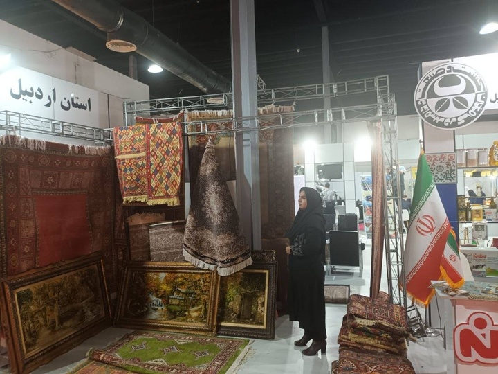 نمایش صنایع‌دستی اردبیل در ششمین نمایشگاه بین‌المللی توانمندی‌های روستایی و عشایری