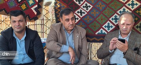 نمایش دست‌بافته‌های دهستان سادات محمودی در حاشیه همایش روستای میمند