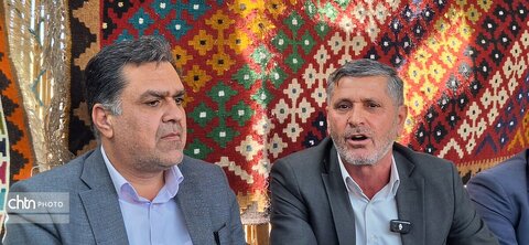 نمایش دست‌بافته‌های دهستان سادات محمودی در حاشیه همایش روستای میمند