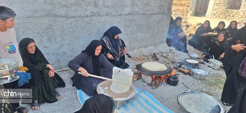 نمایش دست‌بافته‌های دهستان سادات محمودی در حاشیه همایش روستای میمند