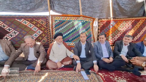 نمایش دست‌بافته‌های دهستان سادات محمودی در حاشیه همایش روستای میمند