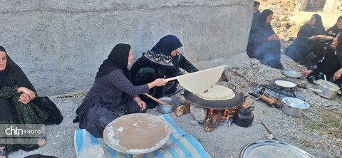 نمایش دست‌بافته‌های دهستان سادات محمودی در حاشیه همایش روستای میمند