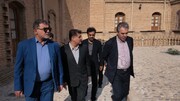 بازدید معاون وزیر میراث فرهنگی از مجموعه تاریخی فلک‌الافلاک و بررسی خسارات وارده به موزه‌های لرستان