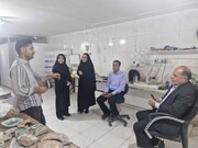 تأکید بر حمایت از هنرمندان و توسعه بازار فروش صنایع‌دستی سرایان