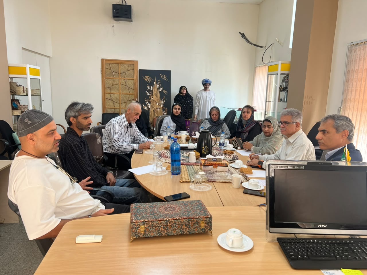 نخستین میز تخصصی چرم صنایع‌دستی هرمزگان برگزار شد