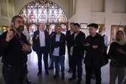 بازدید هیأت دیپلماتیک  خارجی از آثار تاریخی شاخص قزوین در دومین روز سفر