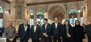 بازدید معاون رئیس‌جمهوری از کاروانسرای جهانی سعدالسلطنه