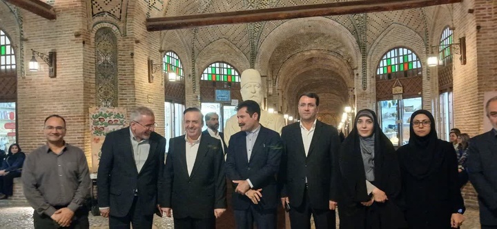 بازدید معاون رئیس‌جمهوری از کاروانسرای جهانی سعدالسلطنه