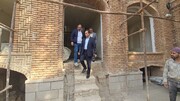 بازدید مدیرکل میراث فرهنگی آذربایجان شرقی از وضعیت پروژه های میراث فرهنگی استان در تبریز