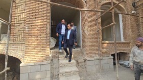 بازدید مدیرکل میراث فرهنگی آذربایجان شرقی از وضعیت پروژه های میراث فرهنگی استان در تبریز