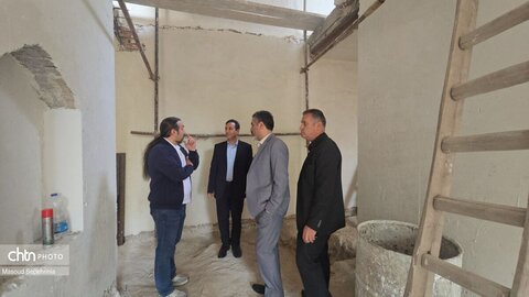 بازدید مدیرکل میراث فرهنگی آذربایجان شرقی از وضعیت پروژه های میراث فرهنگی استان در تبریز