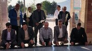 تجدید میثاق مدیرکل میراث فرهنگی لرستان با آرمان‌های امام خمینی(ره) و شهدای انقلاب و دفاع مقدس