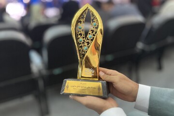 شرکت یزدی رادینا نشان طلایی رویداد ملی صنایع خلاق «مانوین» را کسب کرد