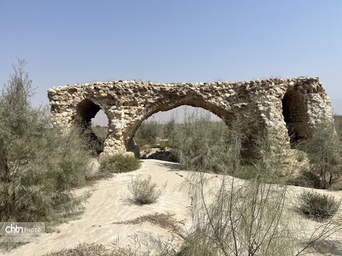 مرمت پل تاریخی لاتیدان در هرمزگان