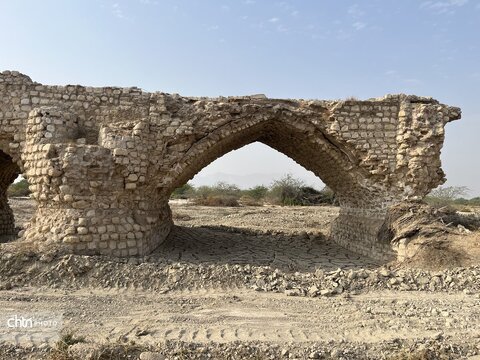 مرمت پل تاریخی لاتیدان در هرمزگان