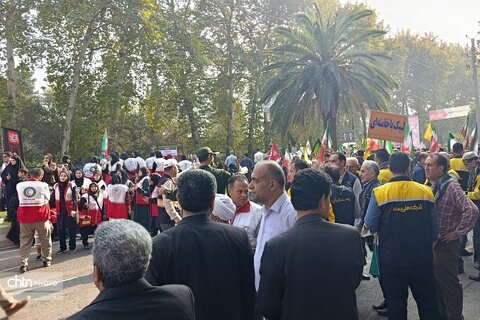 حضور مدیرکل و معاونان میراث‌فرهنگی مازندران در رزمایش جان‌فدایان در ساری