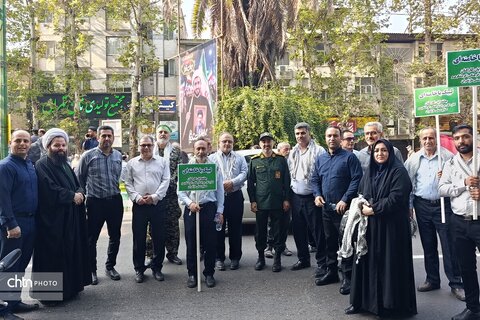 حضور مدیرکل و معاونان میراث‌فرهنگی مازندران در رزمایش جان‌فدایان در ساری