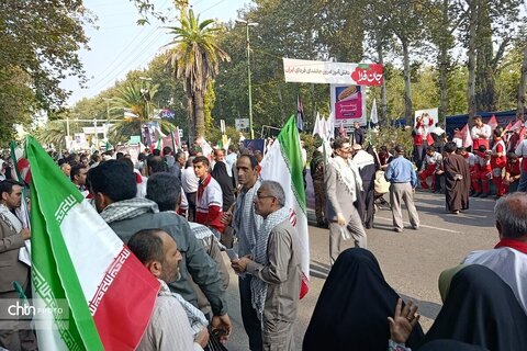 حضور مدیرکل و معاونان میراث‌فرهنگی مازندران در رزمایش جان‌فدایان در ساری
