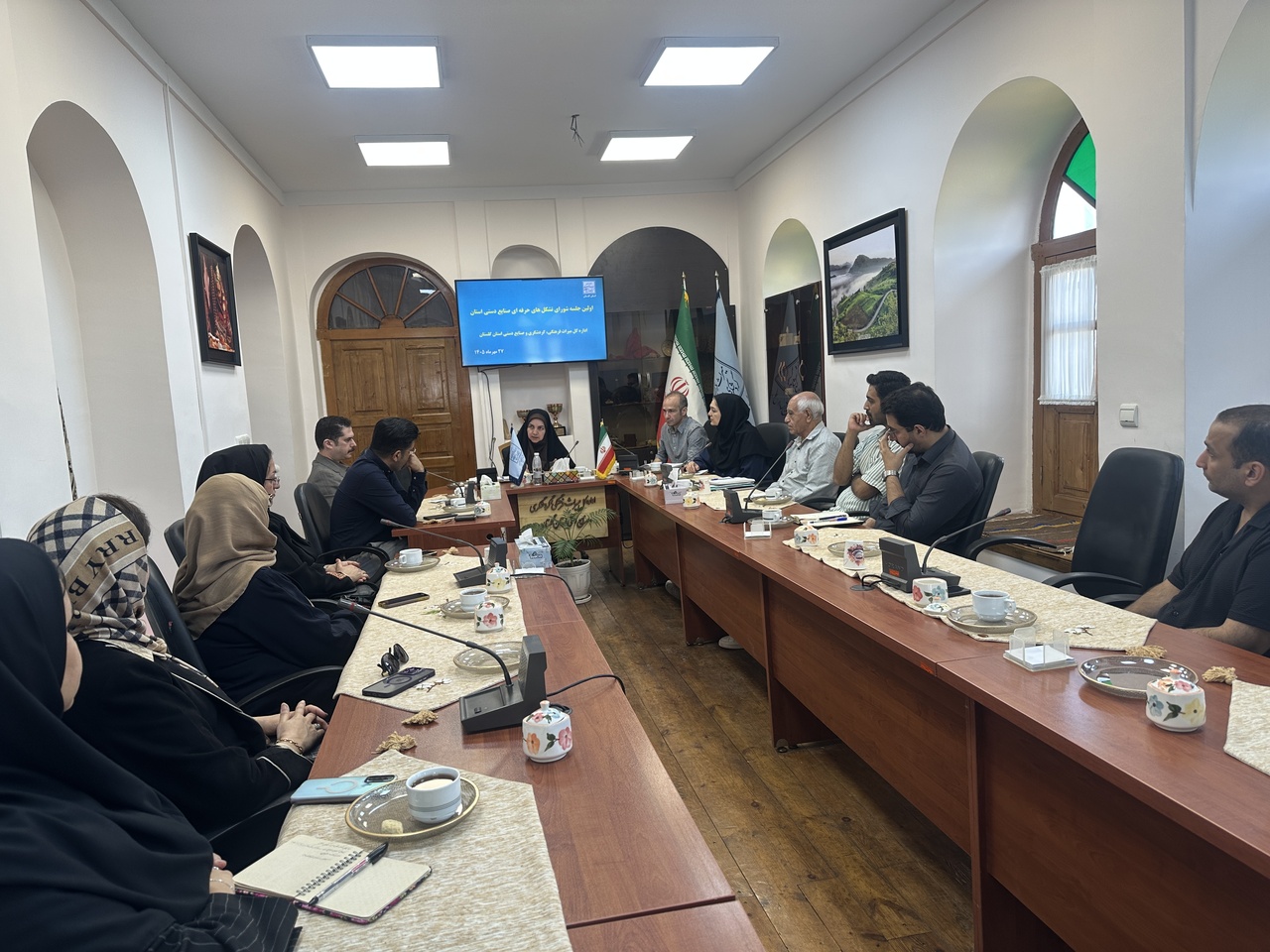 هیئت مؤسس شورای تشکلهای حرفهای صنایعدستی گلستان معرفی شد