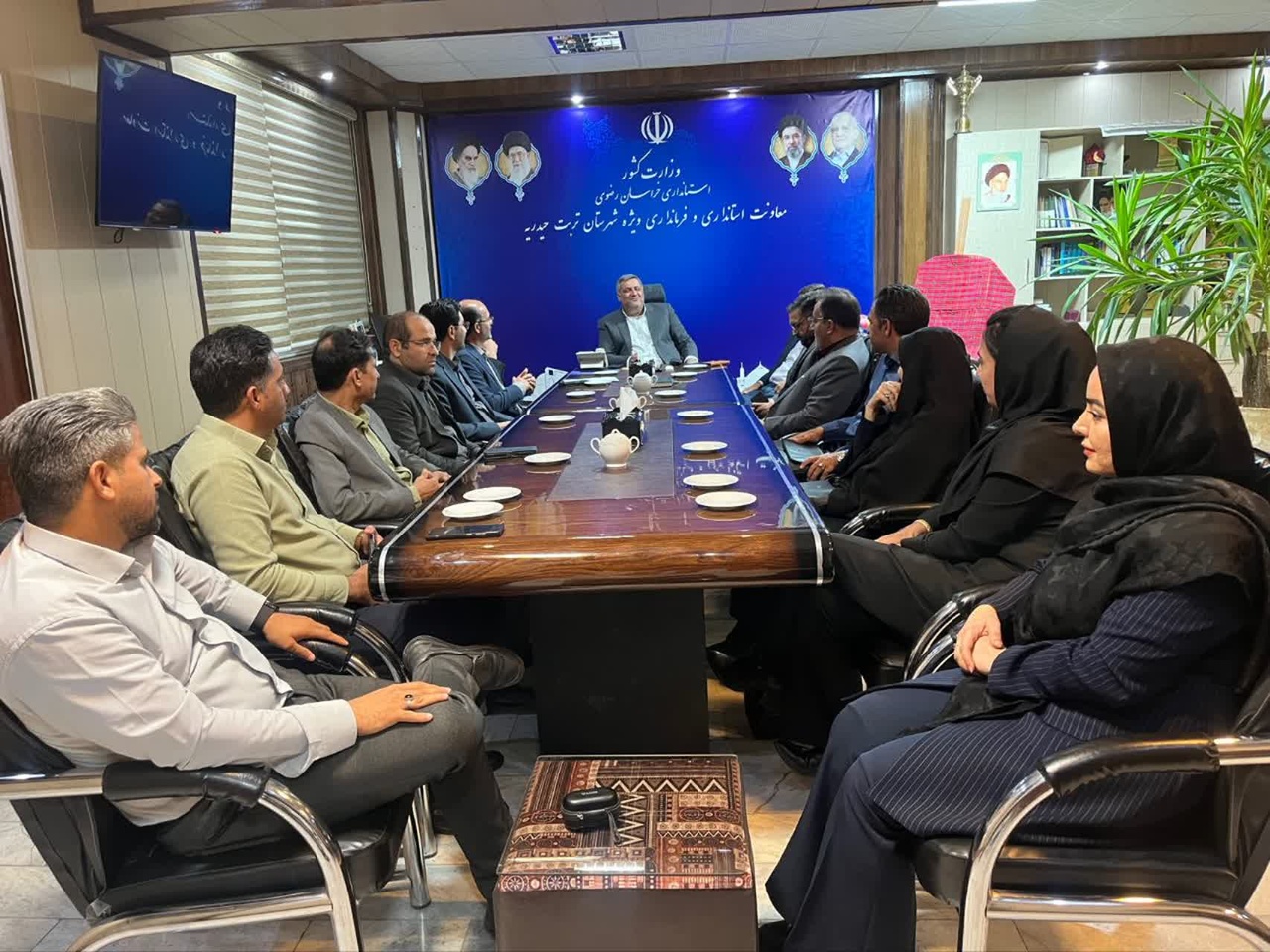 رونمایی از پوستر رویداد ۲۰۰ جشنواره زعفران تا زندگی شهرستان تربت حیدریه