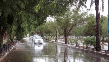تداوم رگبار باران در کشور تا اوایل هفته آینده