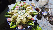 جشنواره مشتک با هدف احیای غذاهای سنتی میبد در بفروئیه برگزار شد