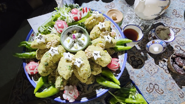 جشنواره مشتک با هدف احیای غذاهای سنتی میبد در بفروئیه برگزار شد