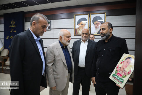 ورود وزیر میراث‌فرهنگی، گردشگری و صنایع‌‌دستی به اهواز