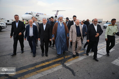 ورود وزیر میراث‌فرهنگی، گردشگری و صنایع‌‌دستی به اهواز