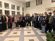 درخشش هنرمند منبت‌کار همدانی در رویداد فرهنگی ایران در روسیه
