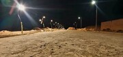 نصب پایه‌های روشنایی در مسیر دستکند تاریخی زیرزمینی خنجین