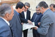 بازدید مدیرکل بازرسی استان از پروژه های مرمتی و بناهای تاریخی یزد