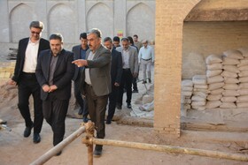 بازدید مدیرکل بازرسی استان از موزه بزرگ یزد
