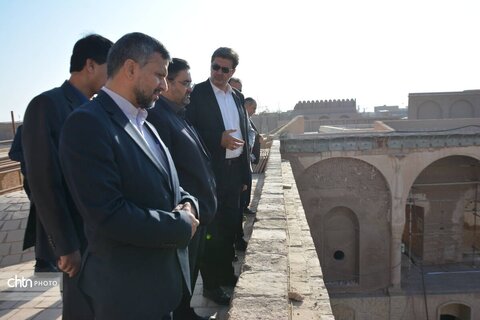 بازدید مدیرکل بازرسی استان از موزه بزرگ یزد