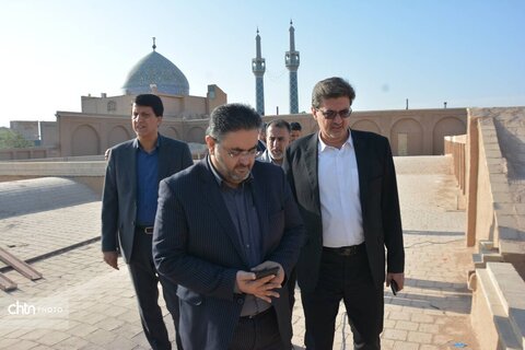 بازدید مدیرکل بازرسی استان از موزه بزرگ یزد