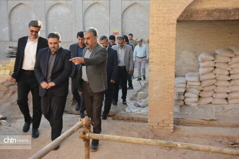 بازدید مدیرکل بازرسی استان از موزه بزرگ یزد