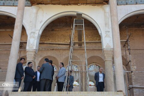 بازدید مدیرکل بازرسی استان از موزه بزرگ یزد