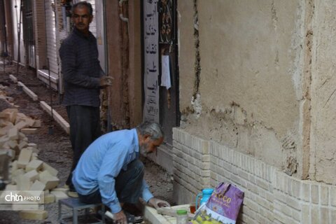 بازدید مدیرکل بازرسی استان از پروژه بازار سنتی و حضرت عباسی یزد