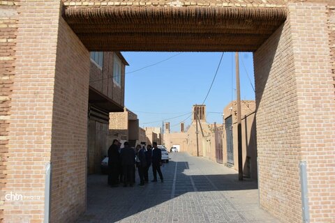 بازدید مدیرکل بازرسی استان از پروژه های مرمتی و بناهای تاریخی یزد