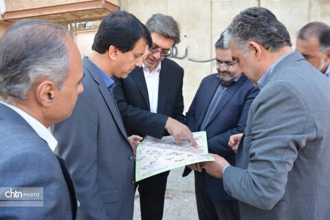 بازدید مدیرکل بازرسی استان از پروژه های مرمتی و بناهای تاریخی یزد