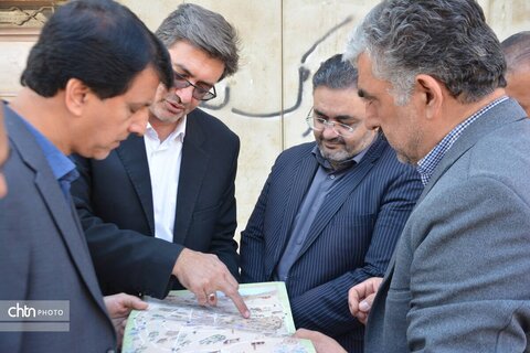 بازدید مدیرکل بازرسی استان از پروژه های مرمتی و بناهای تاریخی یزد