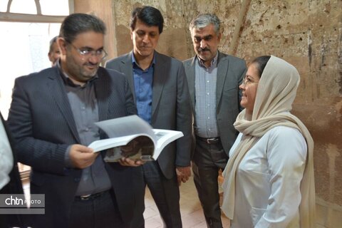 بازدید مدیرکل بازرسی استان از پروژه های مرمتی و بناهای تاریخی یزد