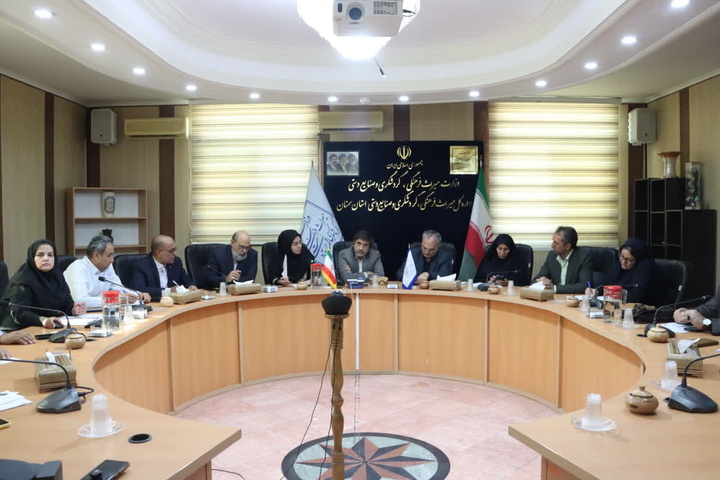 جلسه هماهنگی دومین نمایشگاه ملی صنایع‌دستی سمنان برگزار شد