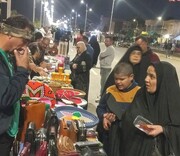 برپایی هفتادوهشتمین نمایشگاه صنایع‌دستی ایلام در شهر کوت واسط عراق